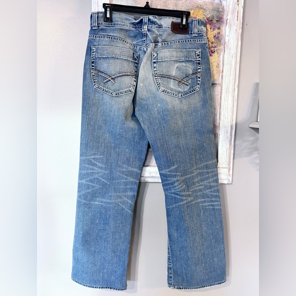 BKE Buckle Jeans Men’s 33 X 32 Justin Bootcut Vintage Classic Relaxed - Picture 2 of 9